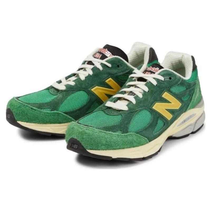 New Balance 990v3 MiUSA Varsity Green Gold Sneakers M990GG3