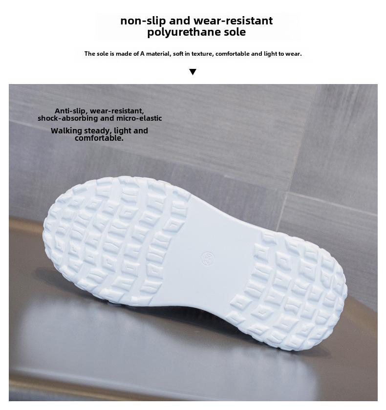 Sandale albe, casual, cu talpă joasă, pentru femei, vara 2024, respirabile, cu talpă groasă și călcâi interior ridicat, design sport din piele naturală.