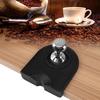 Akozon Coffee Tamper, Espresso Corner Tamping Mat, Thick, Anti-Skid Wear, Compact, Portable, for Home and Office Use (Black)