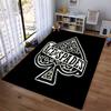 Ace of Spades Design Rug Non-slip rug suitable for living room and bedroom sofas