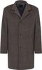 Coat Herrenmantel Wolle Cognac