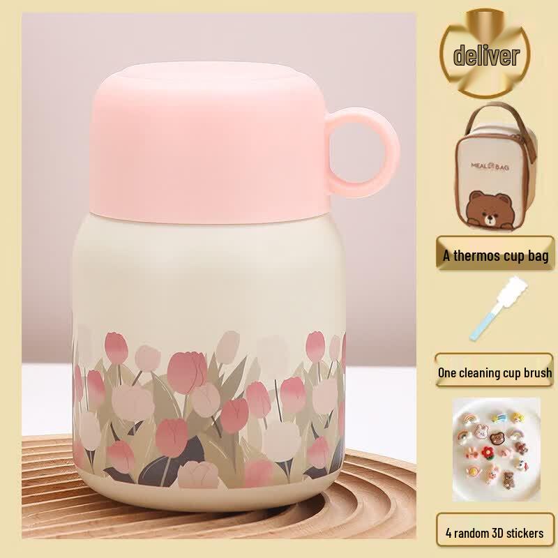 316 Stainless Steel Portable Insulated Food Jar