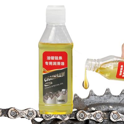 100ml Chainsaw Oil Electric Chain Saw Oil Multi Purpose Synthetic Solvent Anti Rust Deep Penetrating Lubricant For Trimmer