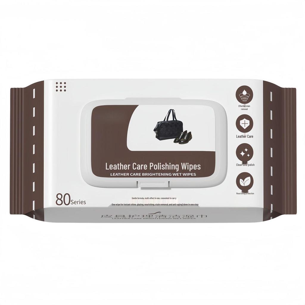 Leather Brightening & Polishing Wipes for Car Interiors