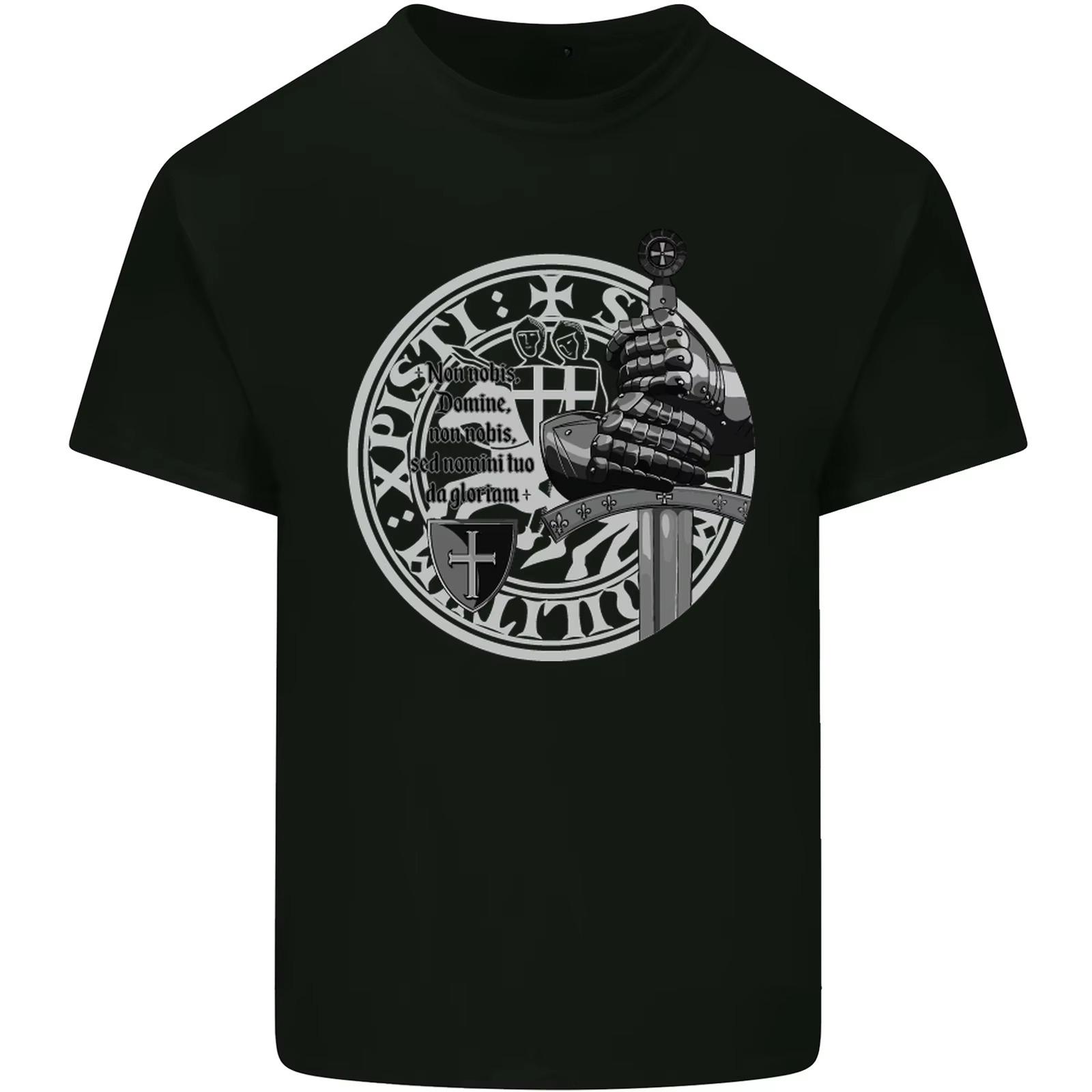 Non Nobie St Georges Day Crusader Knights Templar Seal T Shirt New Short Sleeve ONeck Tshirt Casual Mens Top 2026 Summer New M