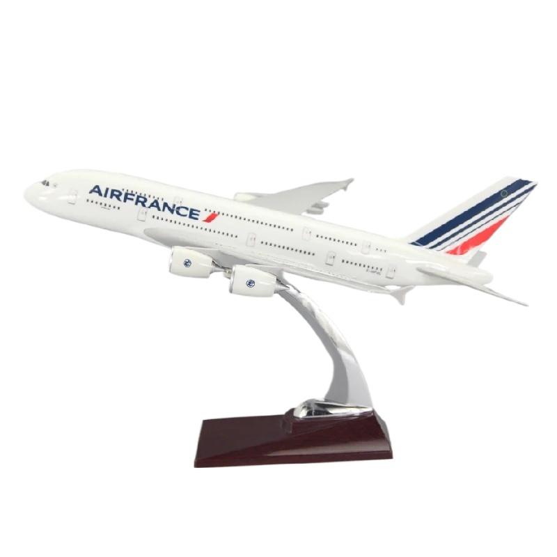 

Airplane Model A380 36CM Air France Air Bus Plane Model Toy Plane Model Aircraft for Collection Gifts Decorate Craft Ornament To белый