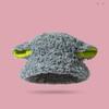 Winter baa sheep ear hat female cute lamb plush bucket hat female versatile warm lamb hat tide