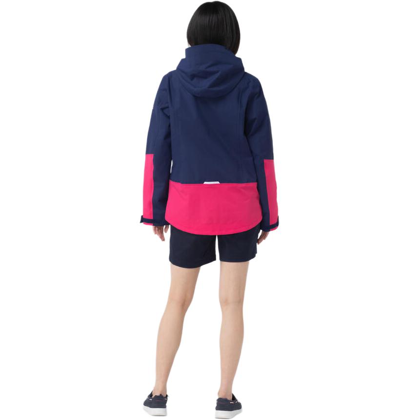 DECATHLON SAILING 300 Color-blocking Outdoor Leisure Sports Zipper Hooded Jacket Jacket Women's Navy Blue
