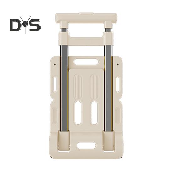 Folding Hand Truck with Wheels 110lbs Load-capacity Rustproof Corrosion Resistant Collapsible Trolly Portable Dolly Luggage Cart