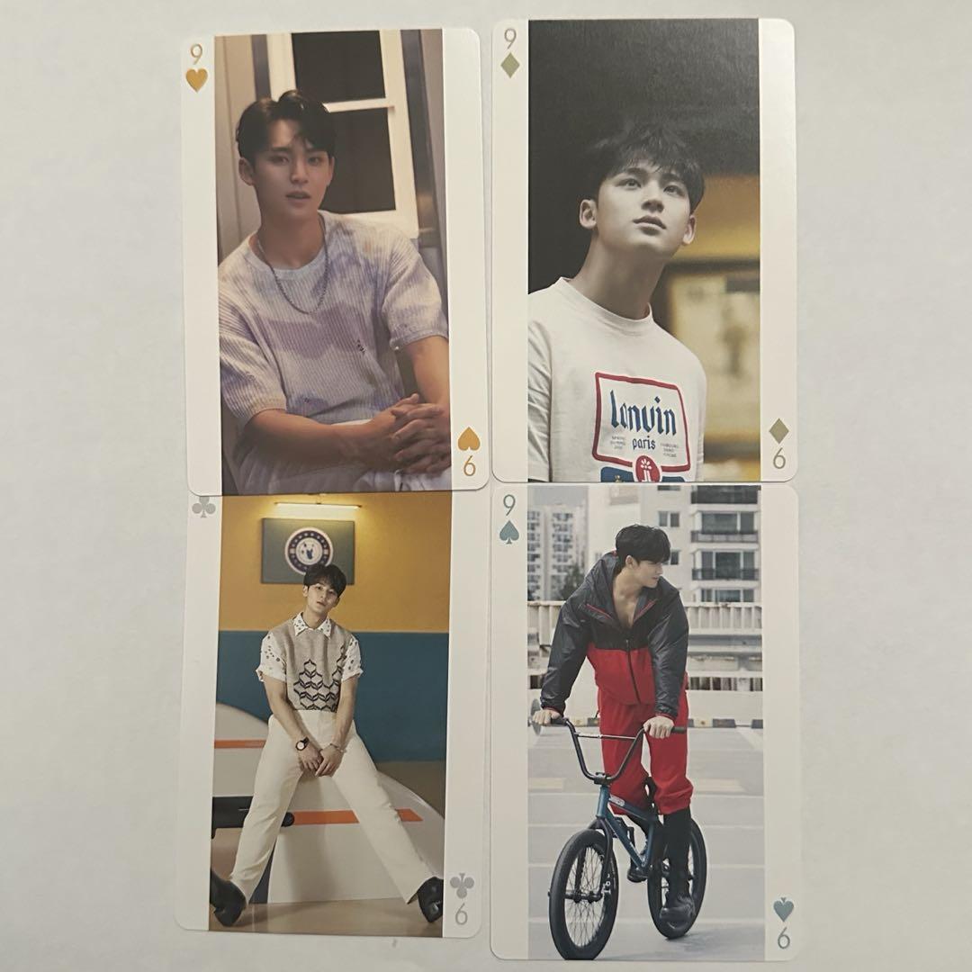 

[USED] SEVENTEEN HMV Bonus Trading Cards Mingyu 4-Piece Set
