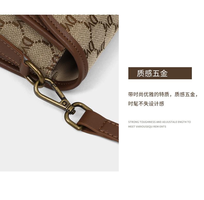 Ladies' new handbag, crossbody bag, high-end and trendy, paired with light luxury small bag, shoulder bag