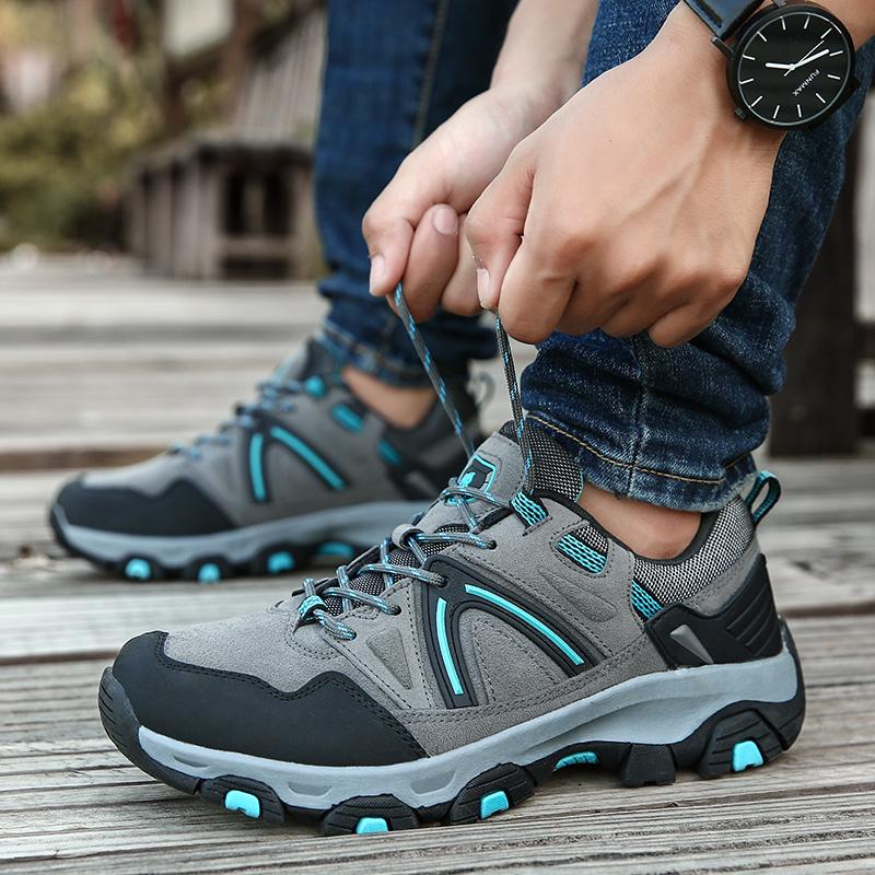 Fashion New Large Size Men's High Quality Outdoor Sports Shoes Non-slip Wear Comfortable Mountain Shoes Fashion Casual Men's Shoes