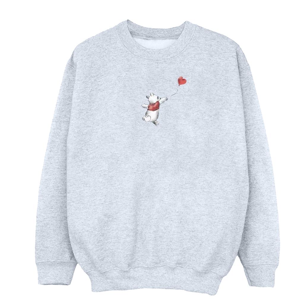 Disney Womens/Ladies Winnie The Pooh Balloon Sweatshirt