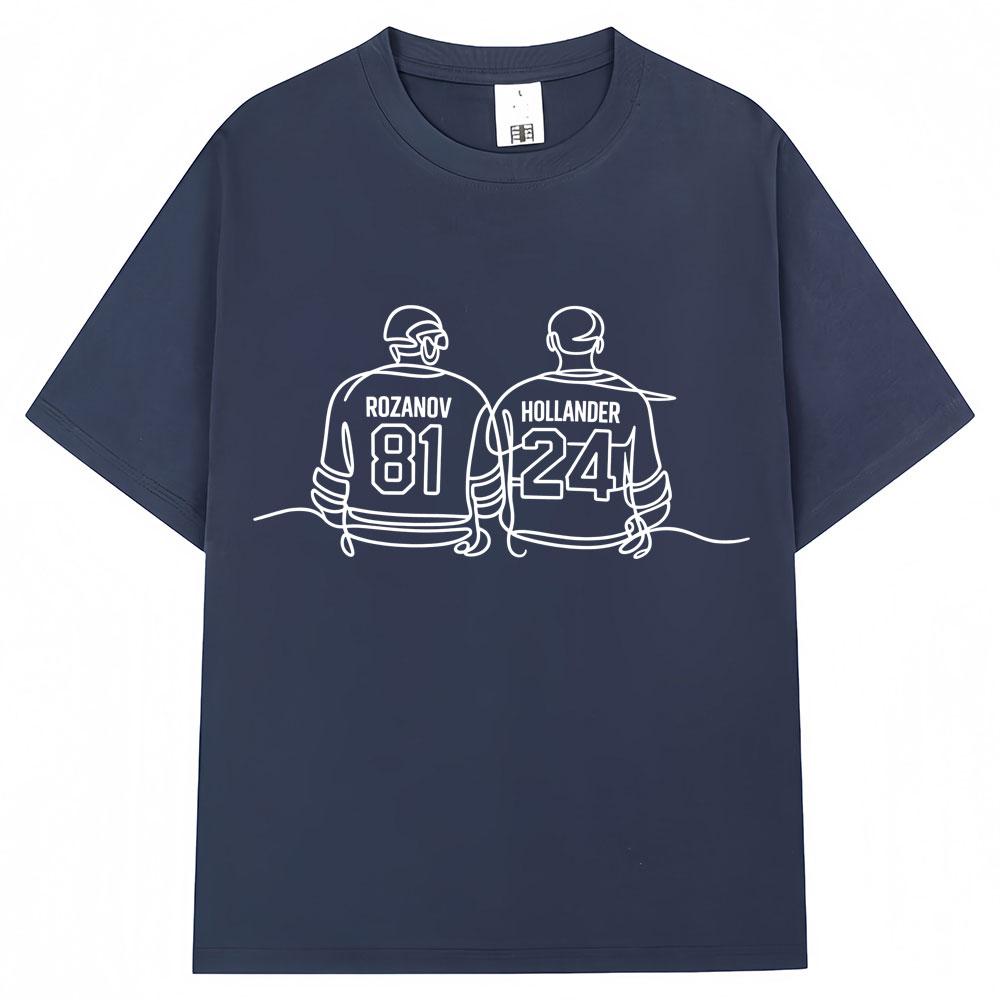 Fierce Competitor Shane Hollander Ilya Rozanov T-shirt Men's and Women's Fashion Y2k Popular T-shirt Cotton Oversized T-shirt Fan Gift