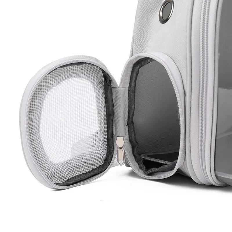 New Space Capsule Transparent Cat Bag Outdoor Breathable Backpack Pet Bag Portable Cat Bag Pet Supplies