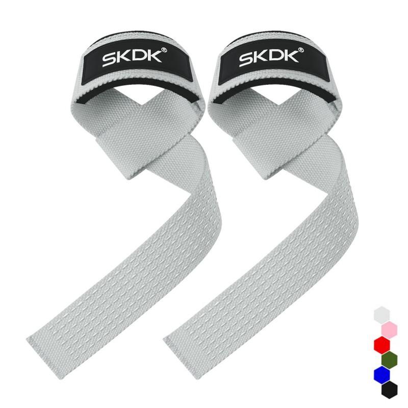 Fitness Wrist Support Strap With Non-Slip Silicone Grip Deadlift Pull-Up Weightlifting Training