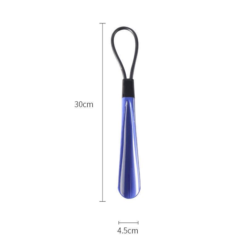 Extra Long Plastic Shoehorn - Premium Shoe Lifter with Long Handle for Easy Wear