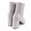 Pristine BALENCIAGA short boots gray leather Women 36 477242 Used