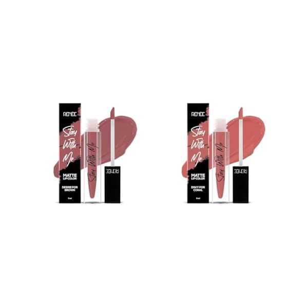 

Матова помада RENEE Stay With Me Desire for Brown & Матова помада RENEE Stay With Me