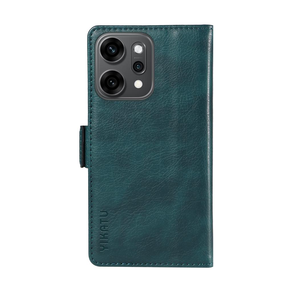 For Oppo Reno14 Pro 5G (China)/Oppo Reno14 Pro 5G (Global) Case YIKATU YK-007 Litchi Texture PU Leather Wallet Phone Cover