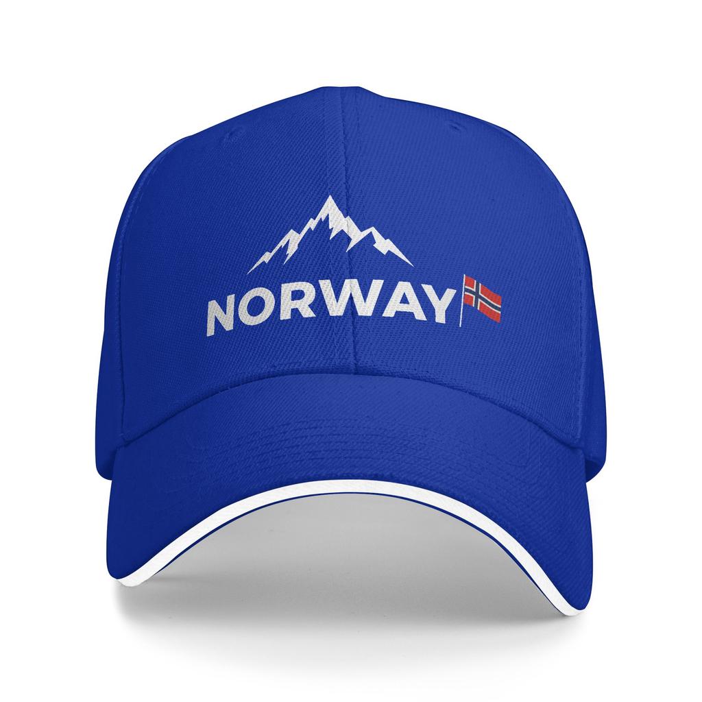 Jarní ležérní baseballová čepice Norsko Lov Kempování Trucker čepice Pro Unisex Dospělé Dropshipping Klasická Snapback čepice