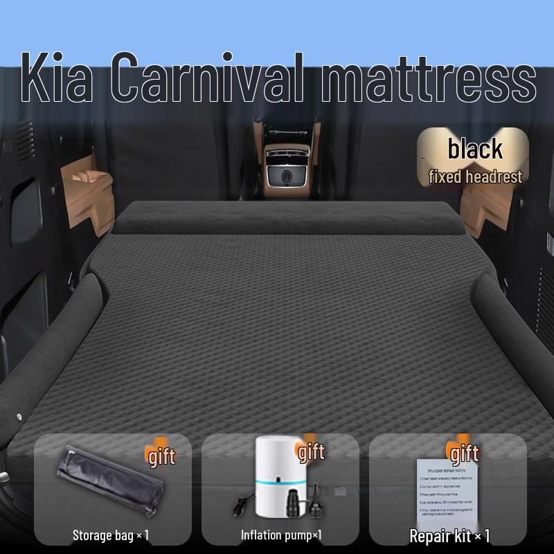 Kia Carnival Auto-Matratze: Aufblasbares Bett für den Rücksitz & Kofferraum-Luftkissen