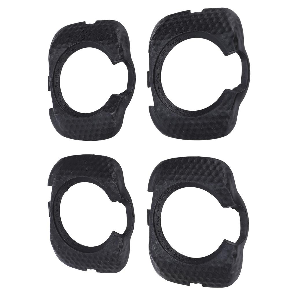 2 Pairs Bike Pedal Cleat Cov  Fit for   ABS Wear   Anti Slip Cycling Shoes Cleat Protector