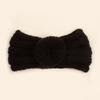 Autumn and Winter New Baby Wool Donut Hair Accessories, Children's Knitted Wool Headband, Baby Headband