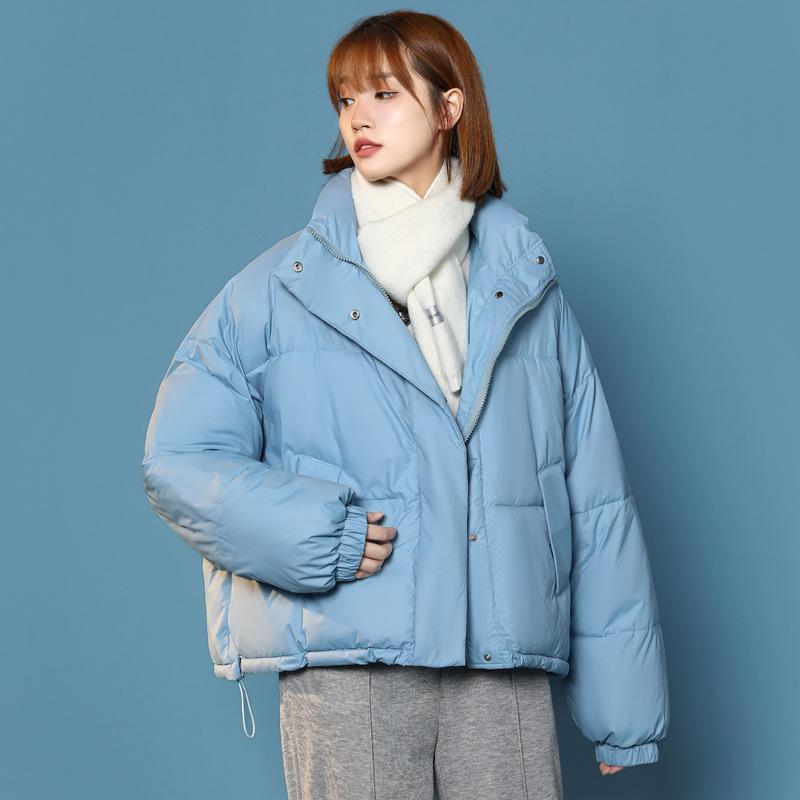 Winter down cotton jacket women's 2025 new versatile design bread jacket ins thickened jacket trend