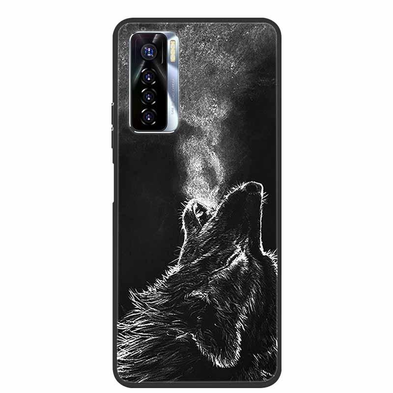 For Tecno Camon 17 Pro Cases 17P 17 Soft TPU Silicone Phone Cover for Tecno Camon 17P Back Cover Bumper Fundas Camon17 CG7n Capa