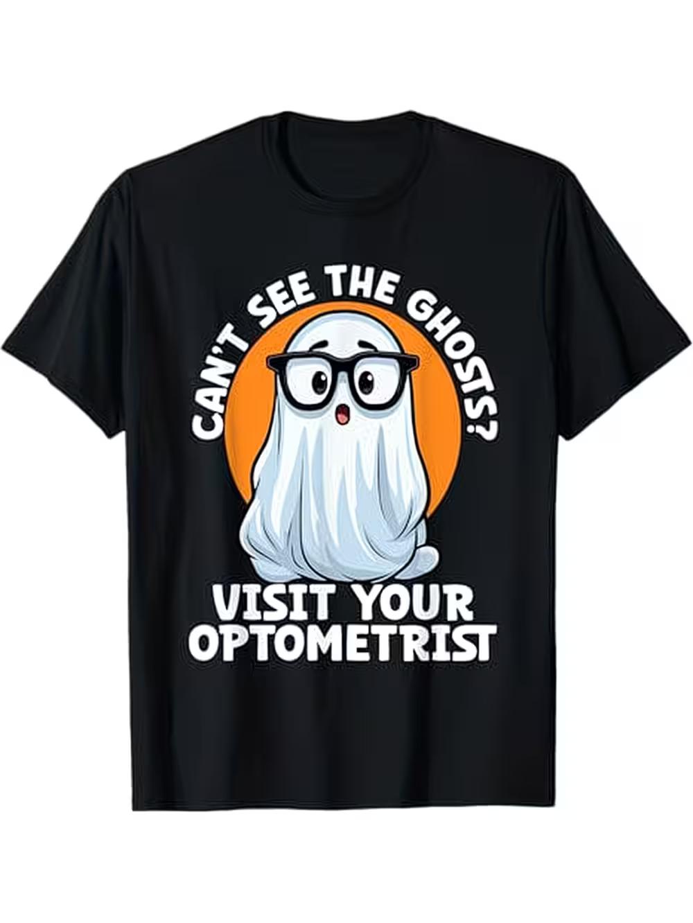 Optometrist Halloween T-Shirt for Eye Doctors S