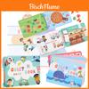 Libro Attività Per Bambini Giocattolo Educativo Interattivo Per Età 4-6 Apprendimento Sensoriale E Sviluppo delle Abilità Motorie Fini Yc-72
