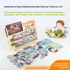 Wooden Kids Learning Toy With Life Skills Scenario Simulation Cognitive And
