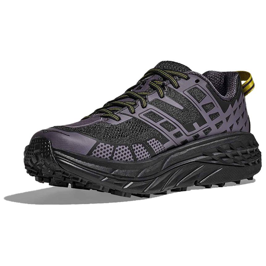 HOKA One One Speedgoat 2 Comfortable Versatile Fabric Synthetic Leather Non-Slip Breathable Support Balance Low-Top Running Shoes 1162710-BSQ