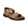 Ferragamo Notorius Leather Sandal Brown