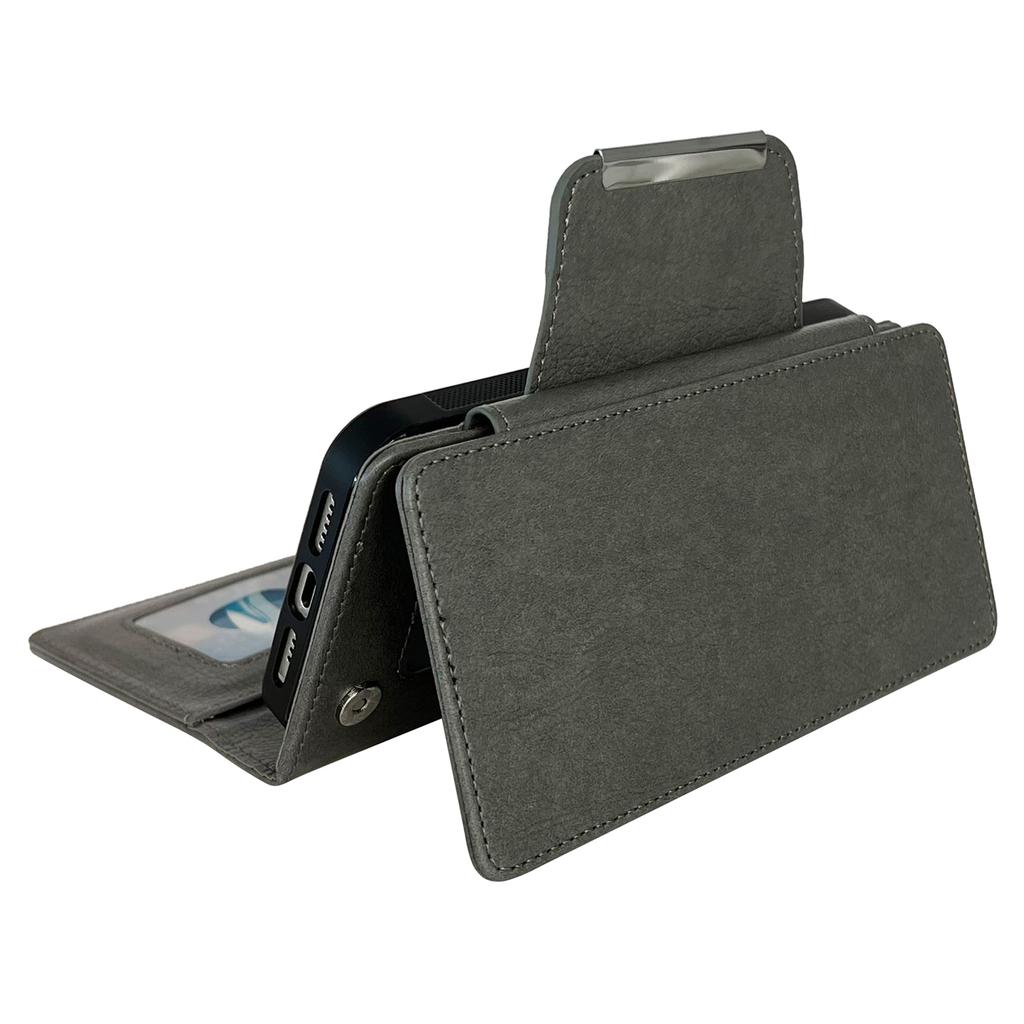 For iPhone 16 Pro Case Detachable 2-in-1 Magnetic Closure PU Leather Wallet Phone Case