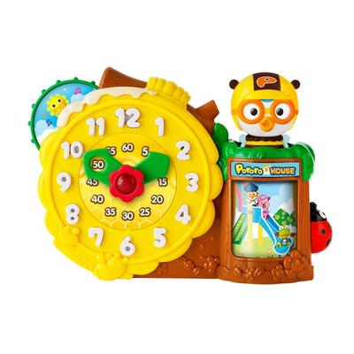 Pororo Edu juego de tictac del reloj juguetes para niños coreanos