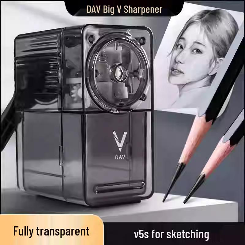 DAV Art V5V6 Hand-Crank Sketch Pencil Sharpener
