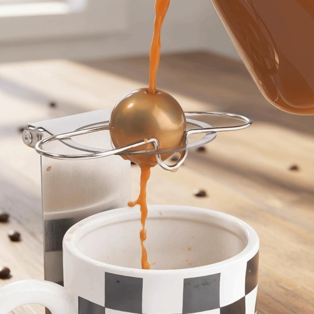 Chladicí kulička pro aromatické espresso Udržuje nápoje studené Rychle chladicí kulička Příprava kávy