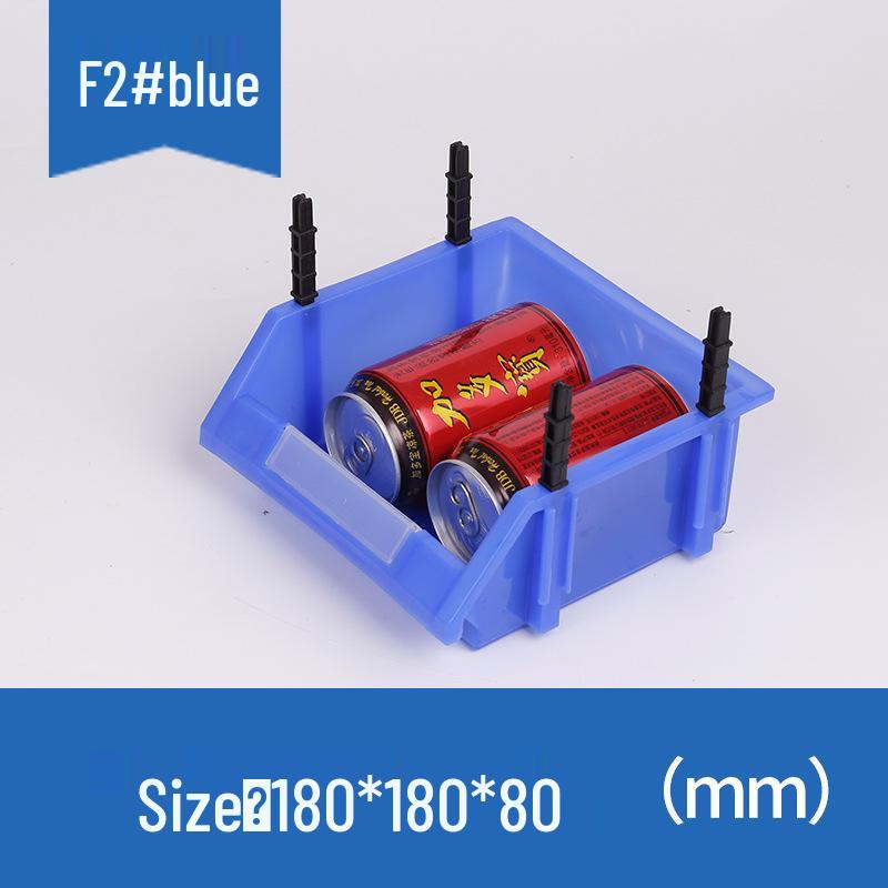 Thickened Modular Plastic Storage Box for Hardware & Electronic Components with Slanted Opening