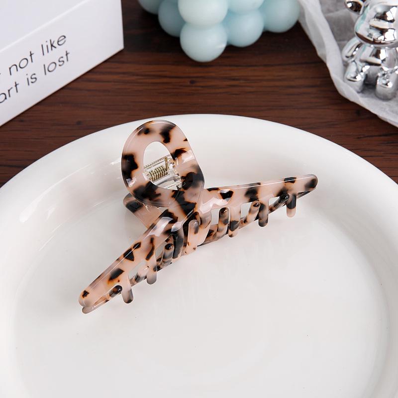 

Ретро французская заколка для волос в виде акульего плавника из ацетата для женщин