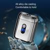 Double Blade Rechargeable Razors With Magnetic Attachment for Men Waterproof Electric Trimmer Beard Grooming Tool