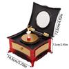 Classical Ballet Girl Jewelry Box Music Box, Elegant Rotation, Exquisite Desktop Decoration, Suitable For Friends, Couples, Etc
