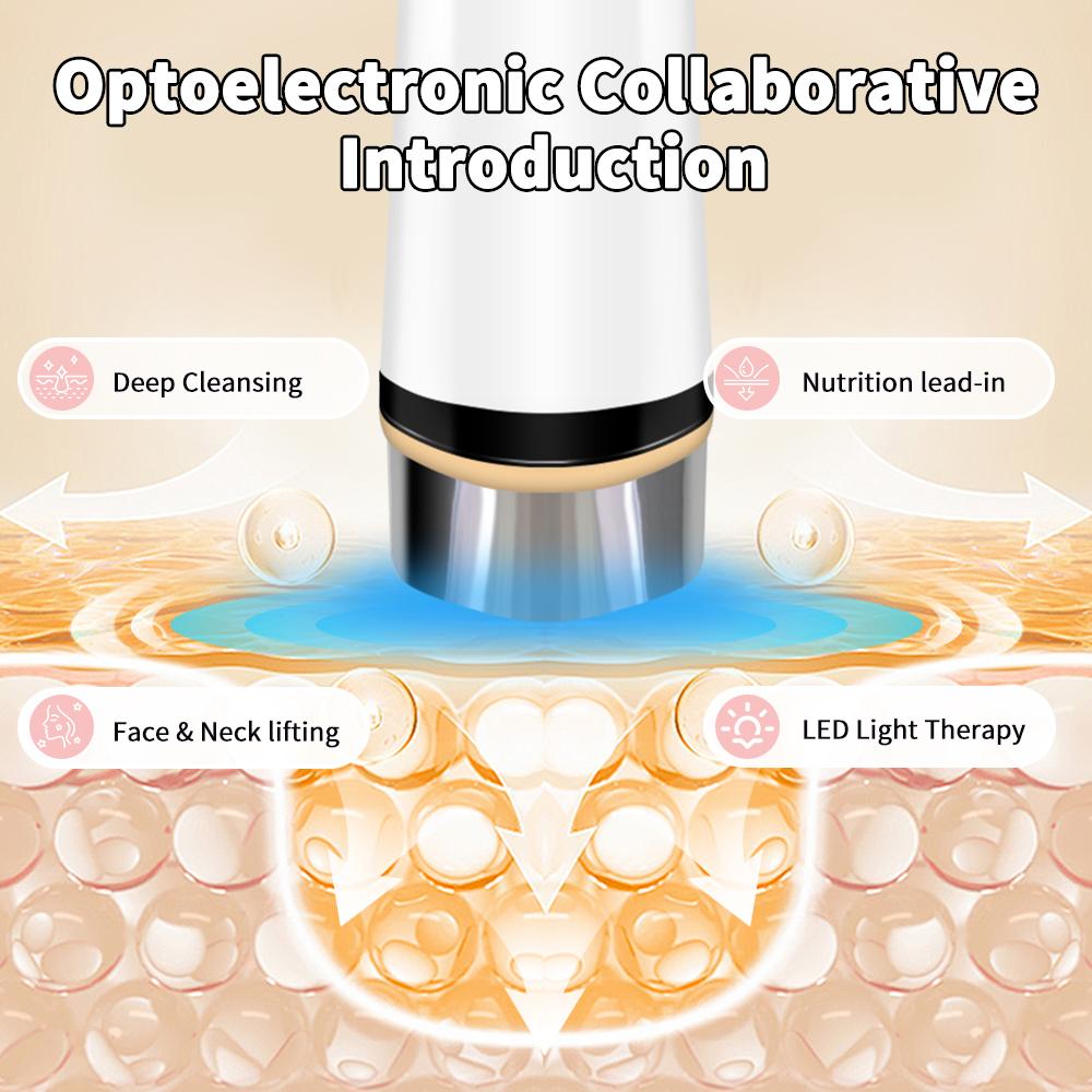 4 Modes Face Care Device for Face and Neck Beauty LED Skin Rejuvenation Lifting Firming Skincare Tool