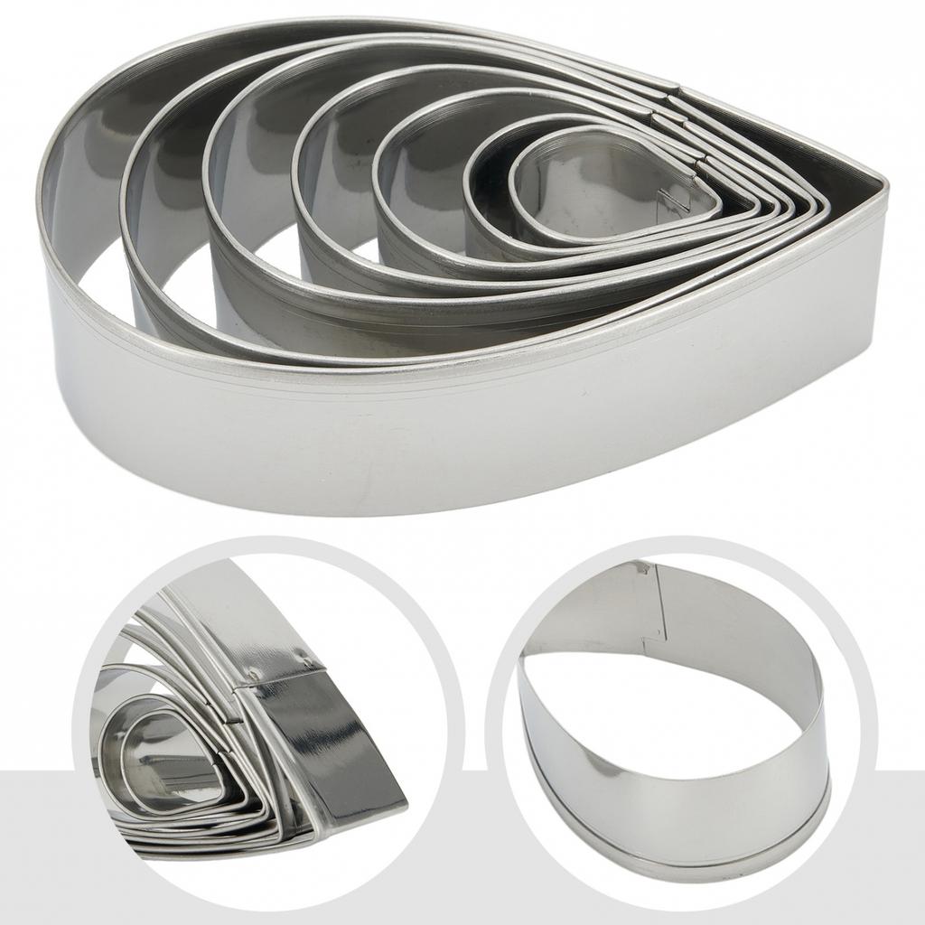 7 Sizes Rose Petal Cutter Flower Decorating High Quality