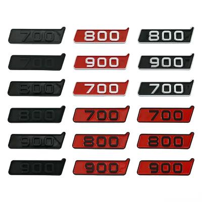 1Pc ABS Car 3D Decal 700 800 900 Side Sticker for Brabus G Class W463 W205 G63 G65 G700 G800 G900 Rear Trunk Badge Refitting Styling
