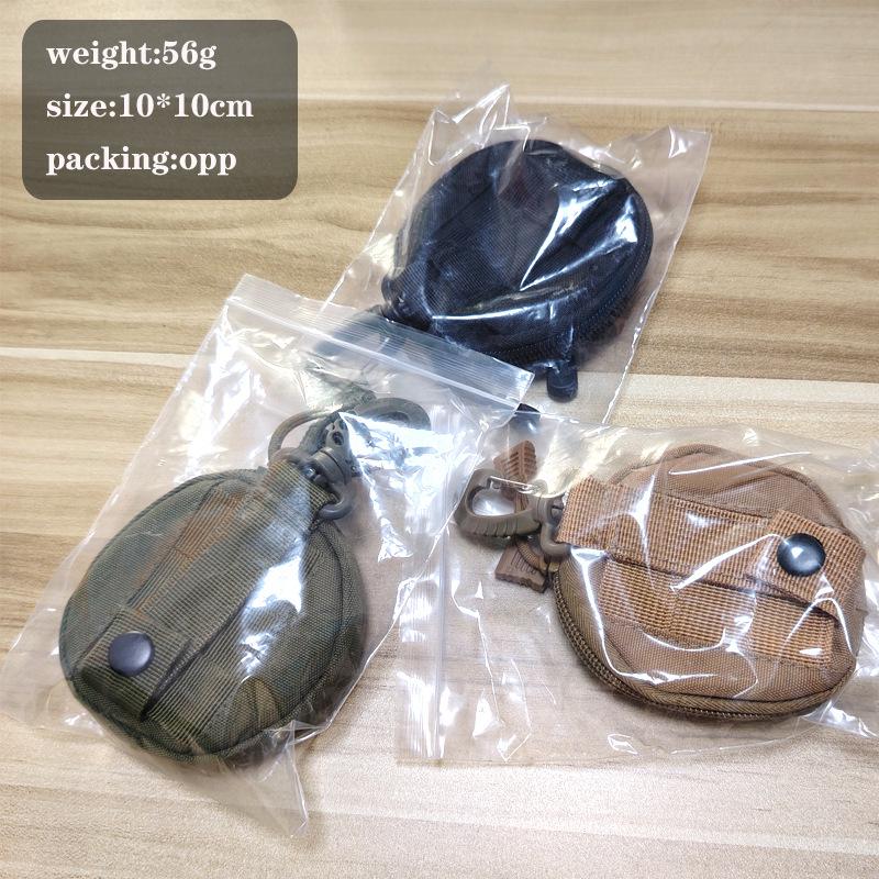 Men's Outdoor Tactical Mini Sports Wallet and Earphone Pouch