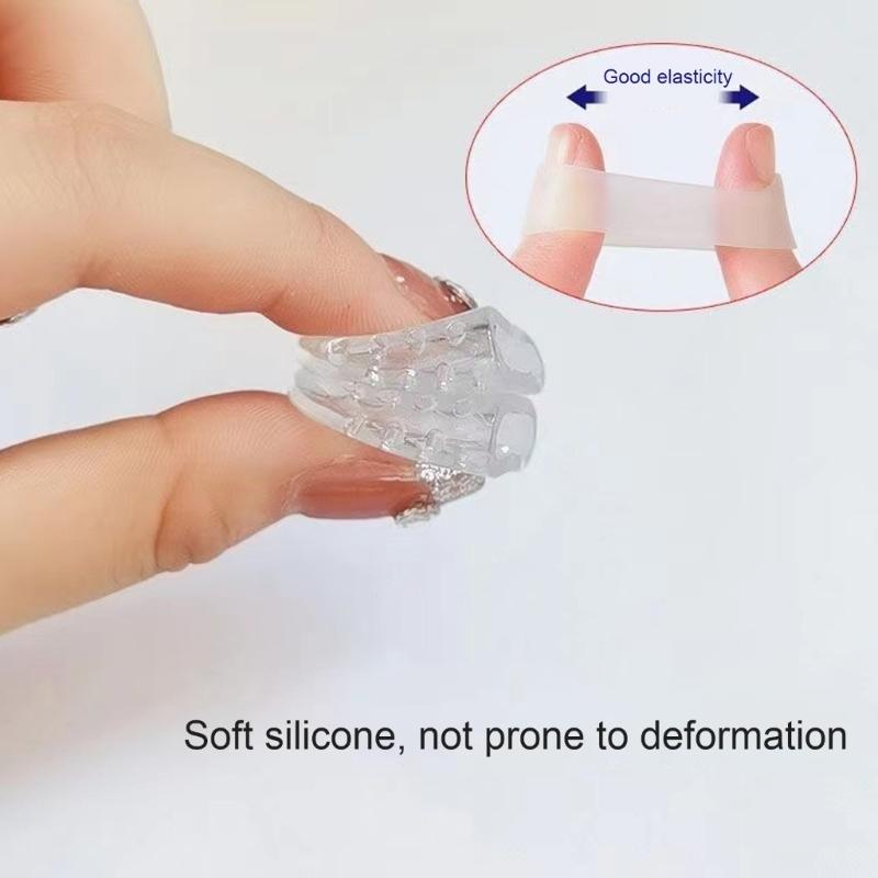 Shock Absorbing Toe Guards Flexible Fit Cover For Running Gym Sports And Daily Foot Pains Relief Light Design 10pcs