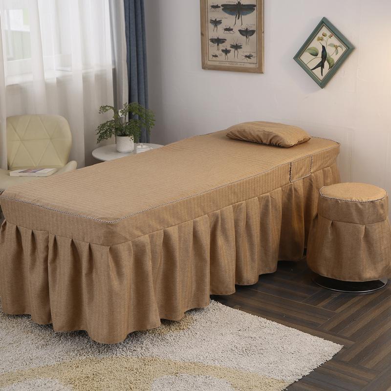 

Салон красоты Подзор для кровати Покрывало для спа-кровати с отверстием для лица Квадратный массажный стол Покрывало для кровати Простыня Подзор для спа-процедур Покрывало для спа-стола 70x180cm