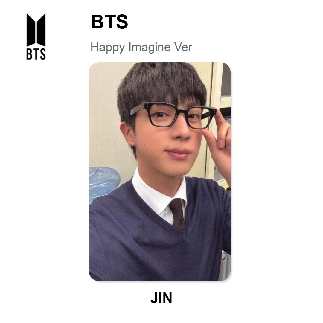 BTS Happy Imagine Ver. Official Photocard Jin